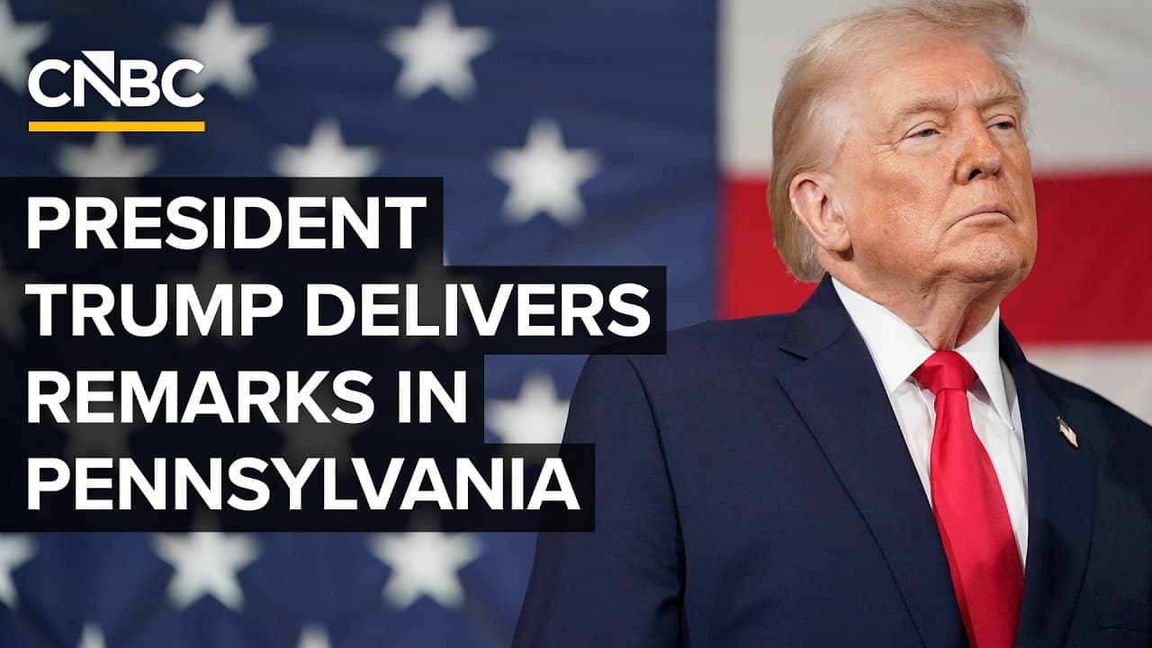 President Trump delivers remarks in Pennsylvania — 6/23/2026