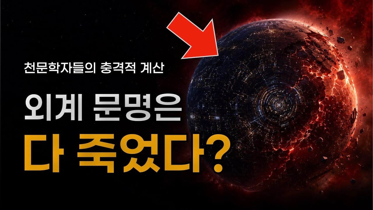 외계 문명은 이미 모두 사라졌다?!