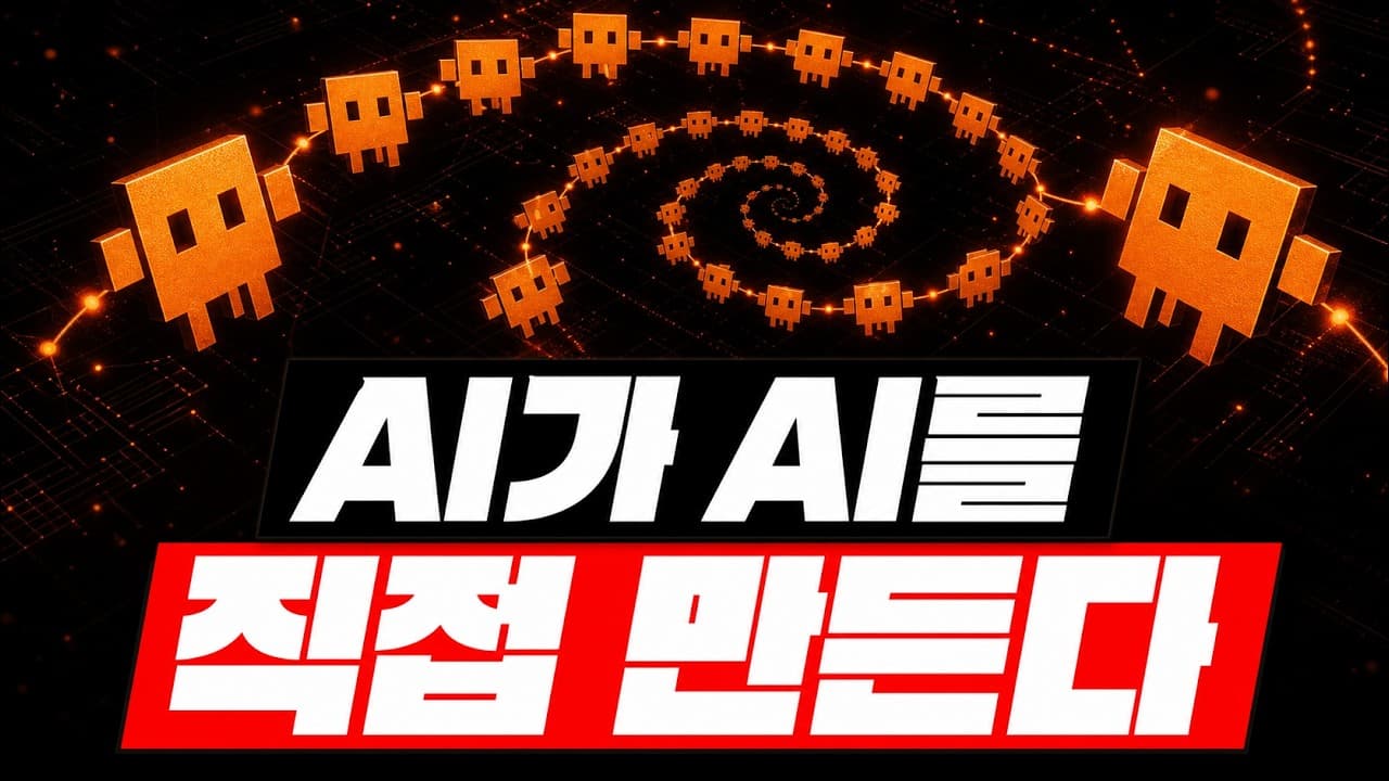 [한글자막] AI가 AI를 만드는 재귀적 자기 개선이 가능할까요?