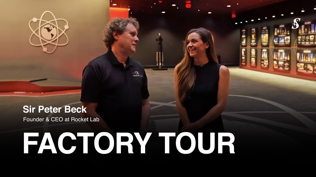 RKLB Factory Tour: Satellites, Spacecraft & Mission Control