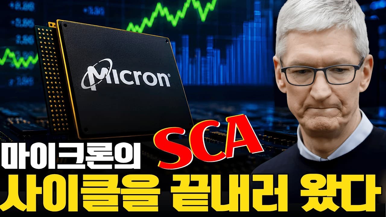 마이크론이 사이클을 깨기 위해 SCA를 들고 왔습니다.