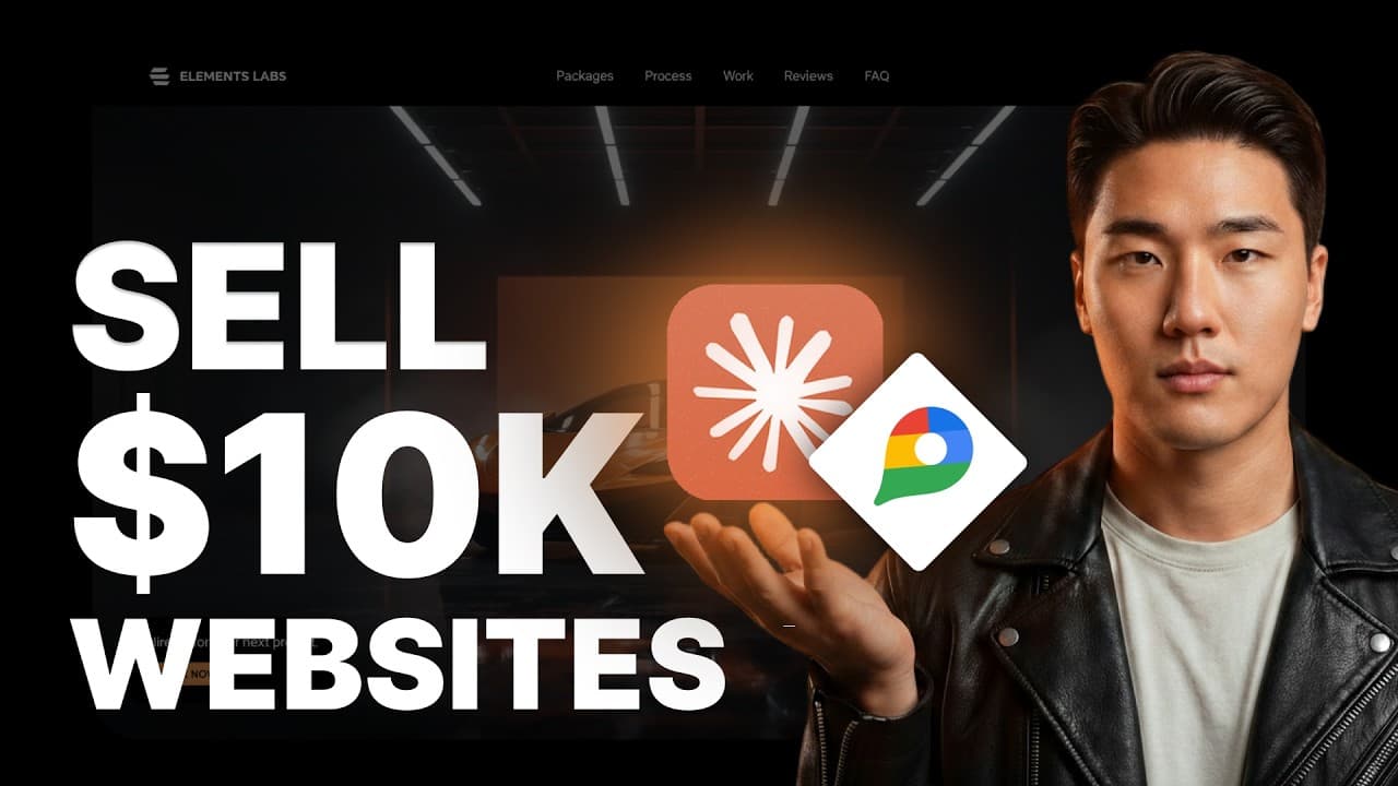 How to SELL $10,000 Websites Built with Claude Code