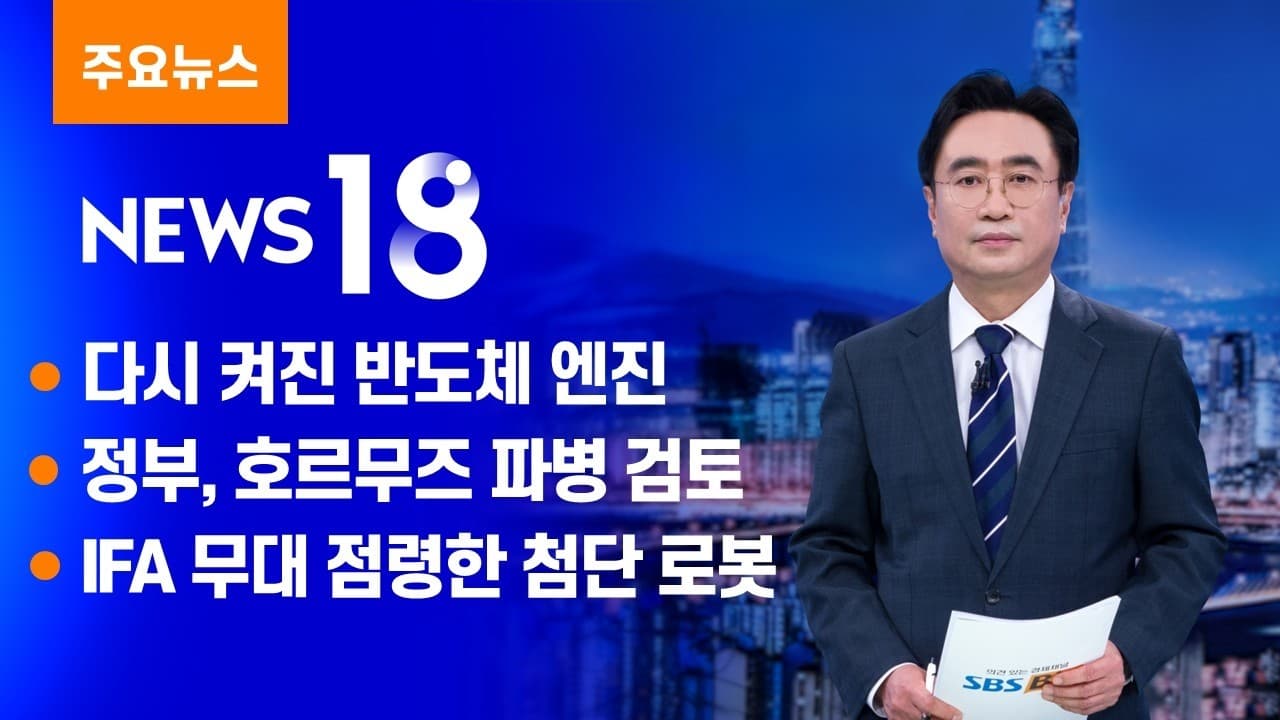 다시 켜진 반도체 엔진 [SBS Biz News 18]
