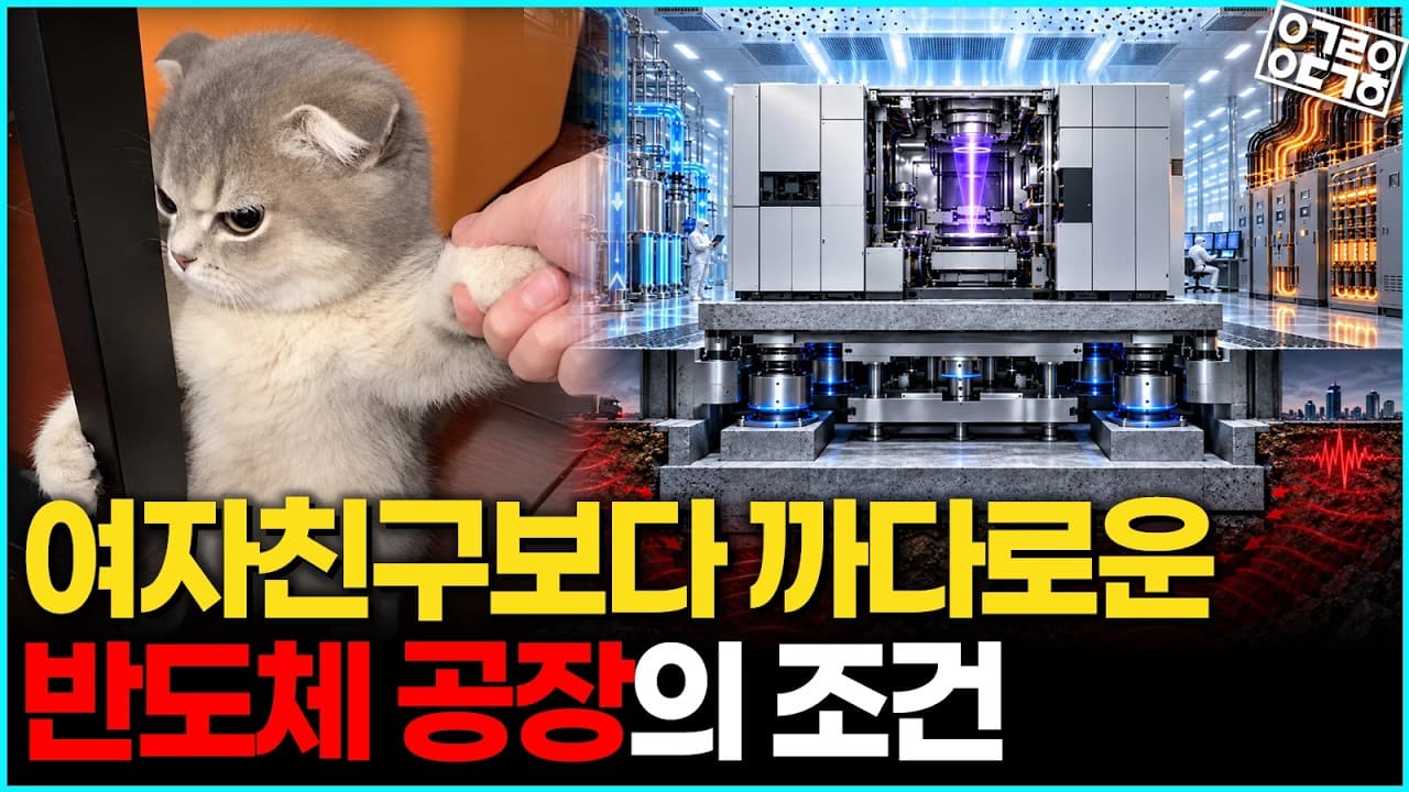 반도체 공장이 요구하는 극한의 조건