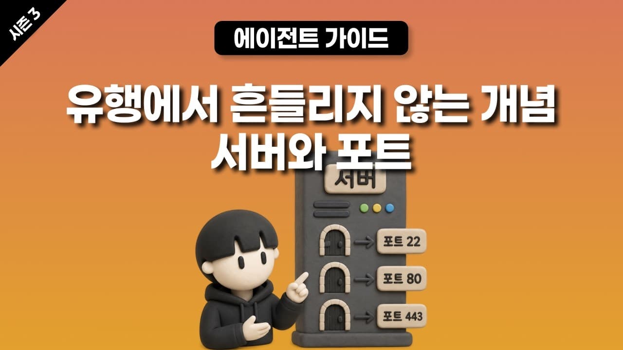[시즌 3] 유행에서 흔들리지 않는 개념, 서버와 포트