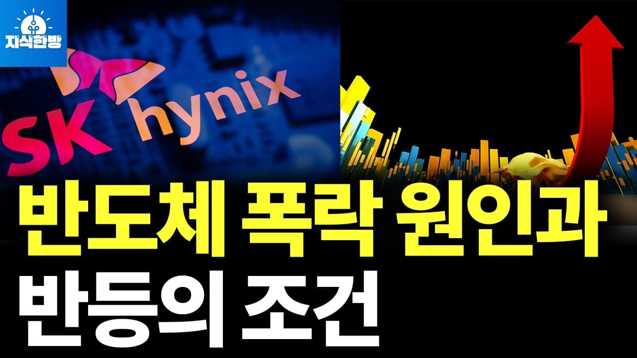 반도체 주가 싼 데, 왜 떨어졌나? (박종훈의 지식한방)