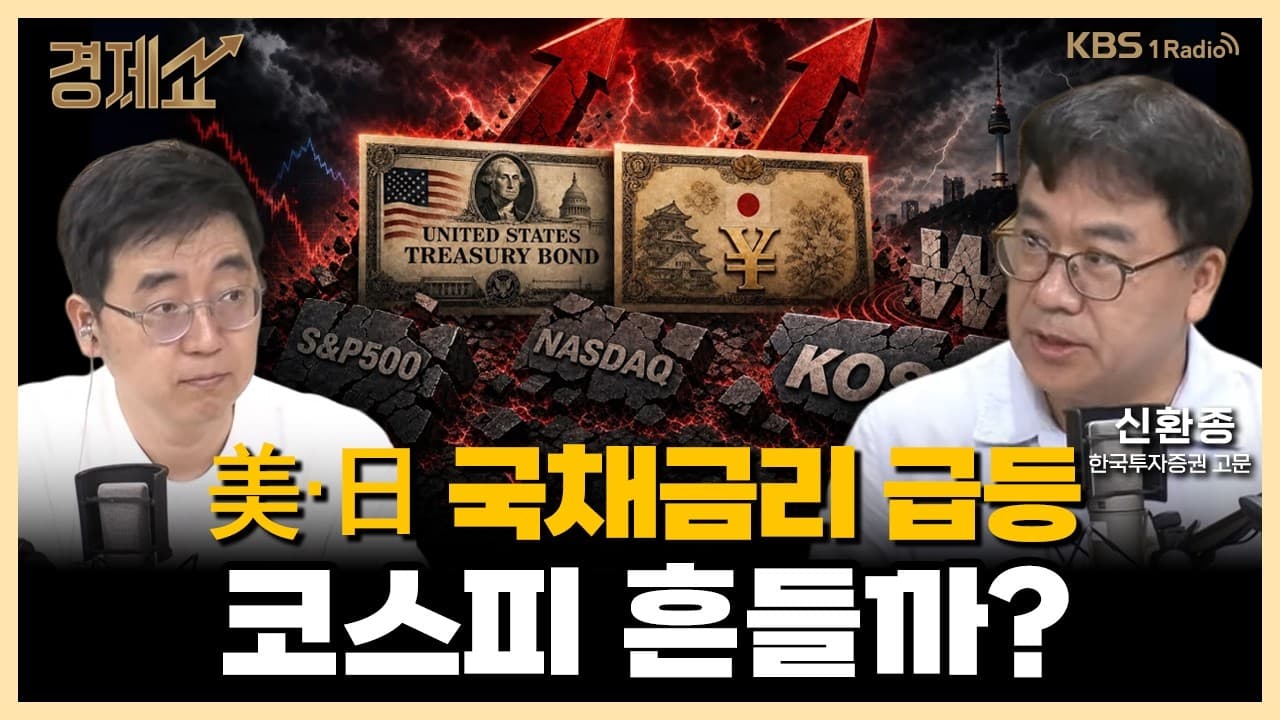 기록적인 국채금리 상승! 증시 추가 하락할까? with. 신환종 한국투자증권 고문｜채상욱의 경제쇼｜KBS 260819 방송