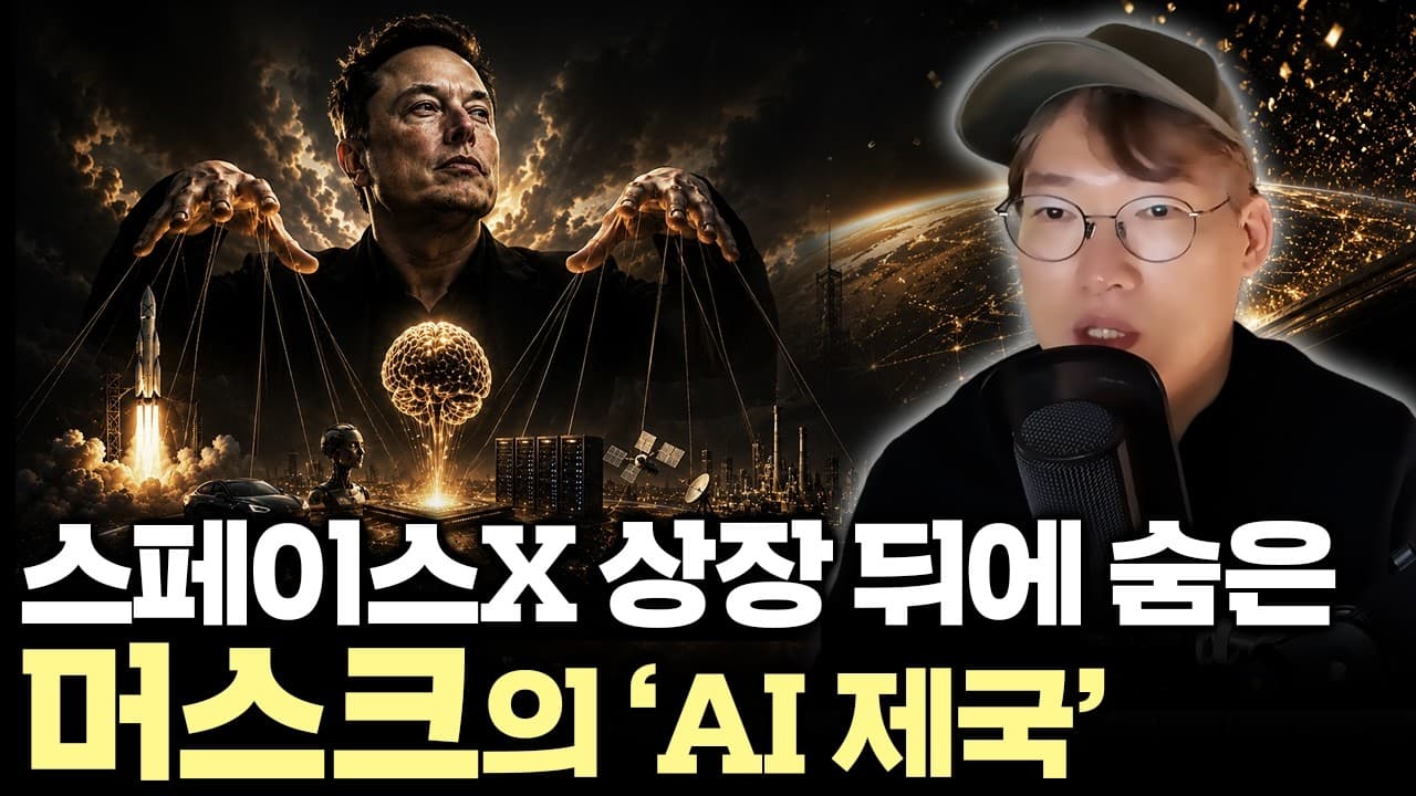 스페이스X 상장, 단순한 IPO가 아닙니다" 머스크가 숨겨둔 AI 제국의 진짜 그림 #spacex
