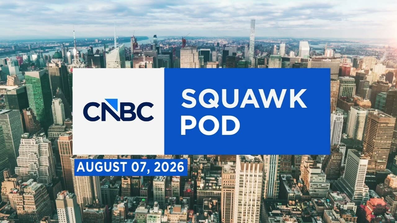 Squawk Pod: AI-made viruses, a July jobs report, & Meta''s child harms case - 08/07/26