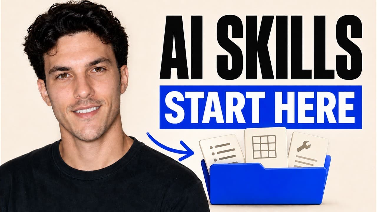 Stop Repeating Yourself to AI (Skills for Beginners)