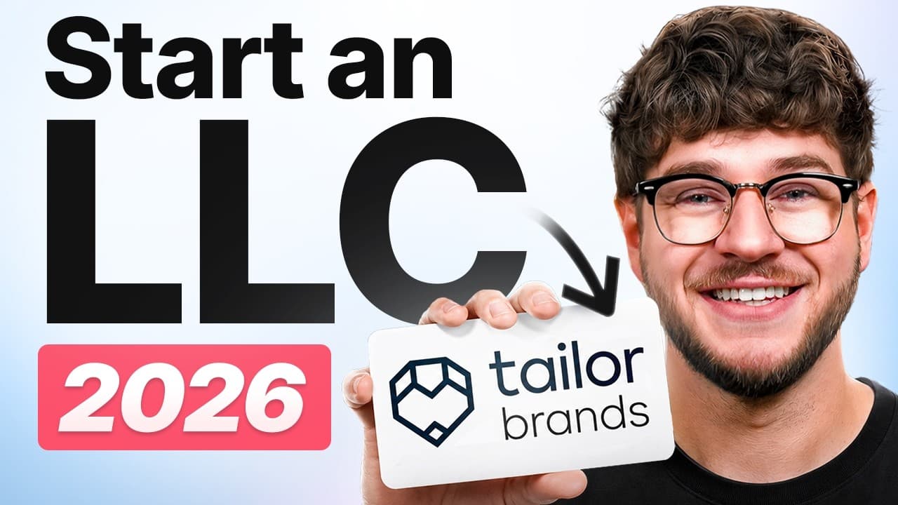 Tailor Brands LLC Tutorial: How to use Tailor Brands to Start an LLC in 2026