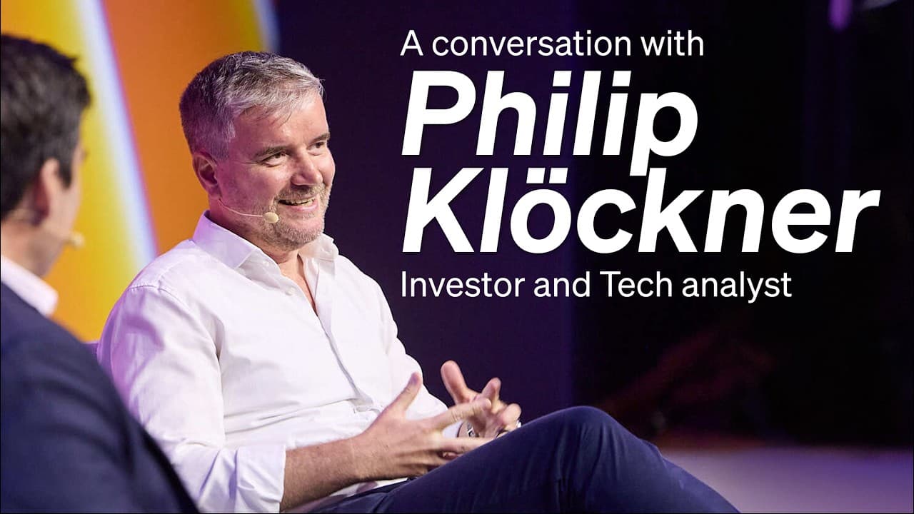 Tech analyst Philip Klöckner in conversation with Conor McNamara