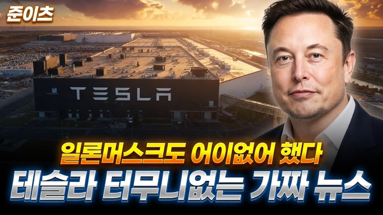 테슬라 터무니없는 가짜뉴스! 일론머스크도 어이없어 했다