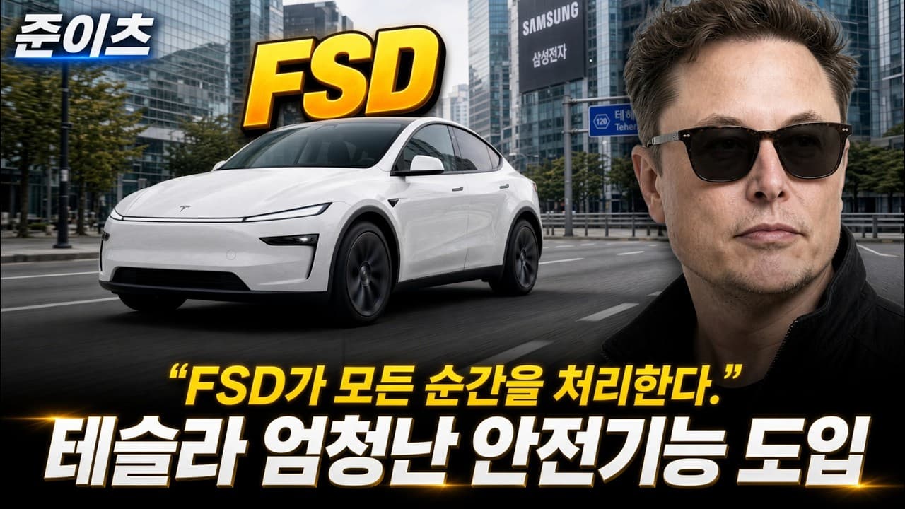 테슬라 엄청난 안전기능 도입한다. "FSD가 모든 순간을 처리