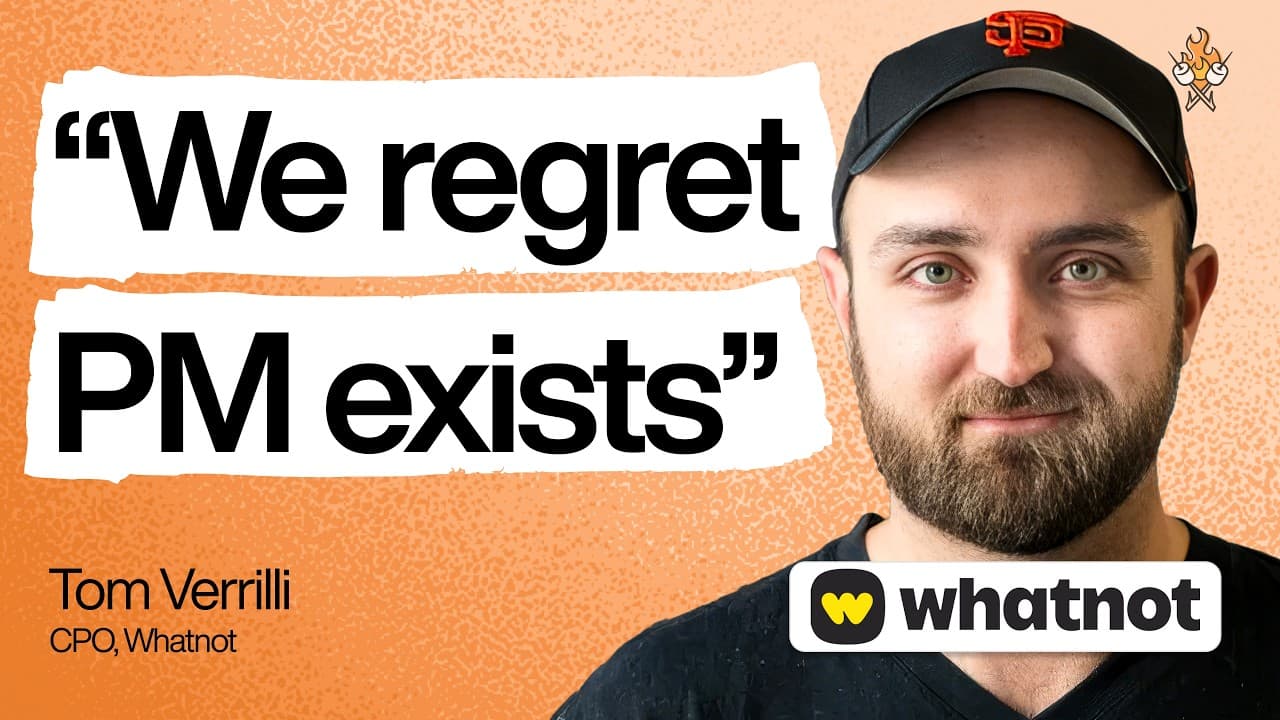 This CPO regrets that product management exists