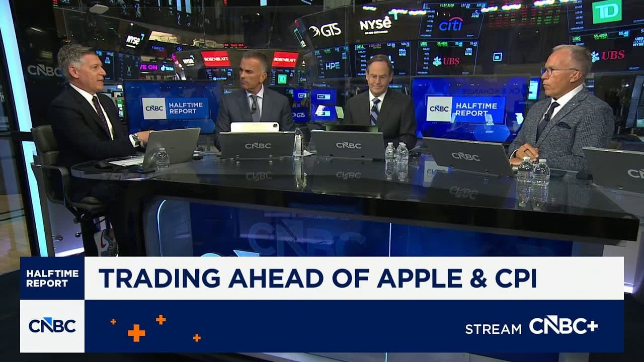 Trading ahead of the Apple iPhone event & the upcoming CPI report