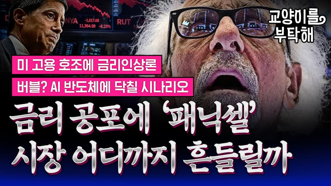 [통합본] "결국 금리 공포에 ''''패닉셀''''" AI·반도체 어디까지 흔들릴까, 케빈워시발 미 금리인상론의 진짜 실체 / 교양이를 부탁해