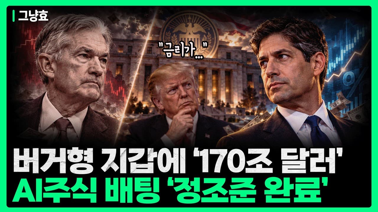 적인 계산! 미국 가계 순자산 60조→170조 달러"…금리 5%에도 AI 주식으로 흘러갈 돈이 쌓이고 있는 이유