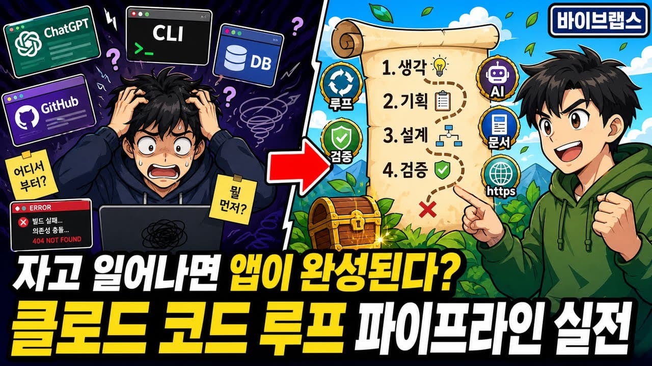 자고 일어나면 앱이 완성된다? 클로드 코드 루프 파이프라인 실전