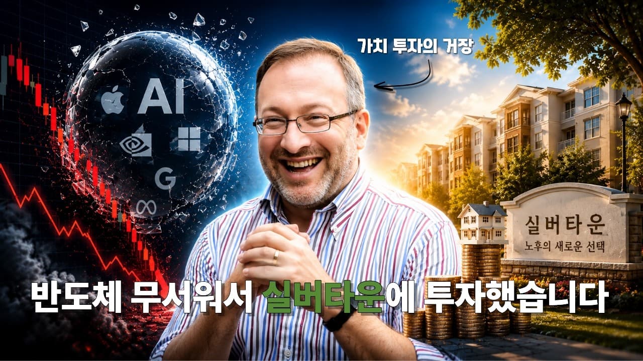 요즘 시장이 무서워서 실버타운에 투자했다는 가치 투자의 거장