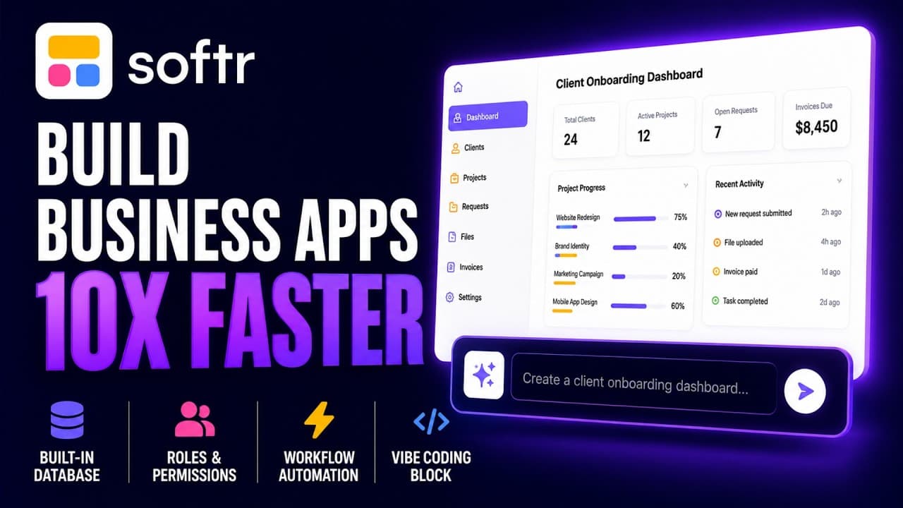 Vibe Code Real Business App (tutorial)