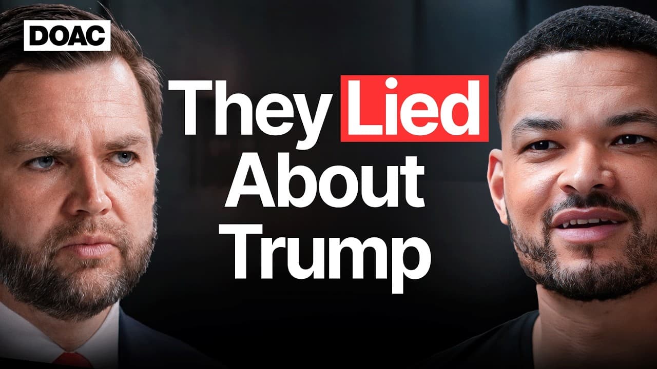 Vice President JD Vance: They Tricked Me About Trump, I Was Wrong!