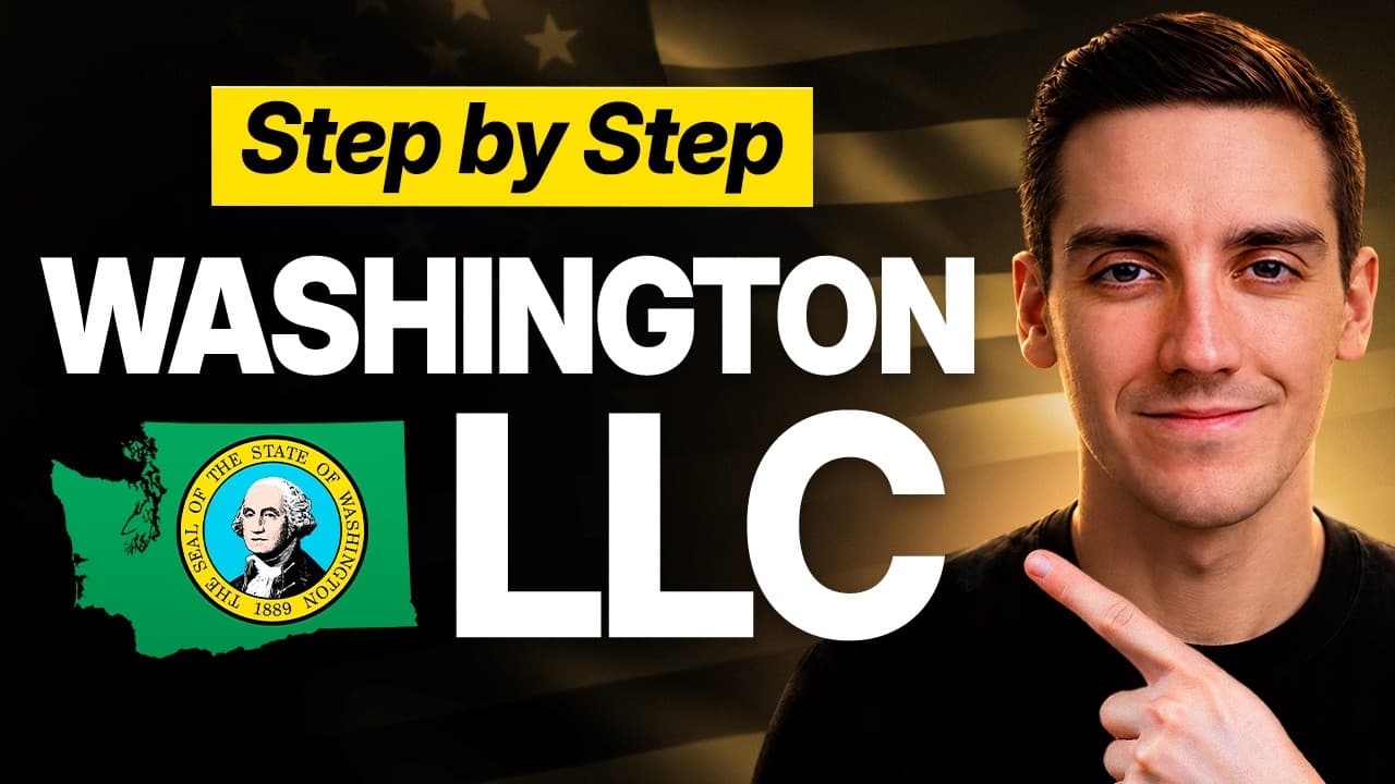 Washington LLC - How to Start an LLC in Washington in 10 Minutes (2026)