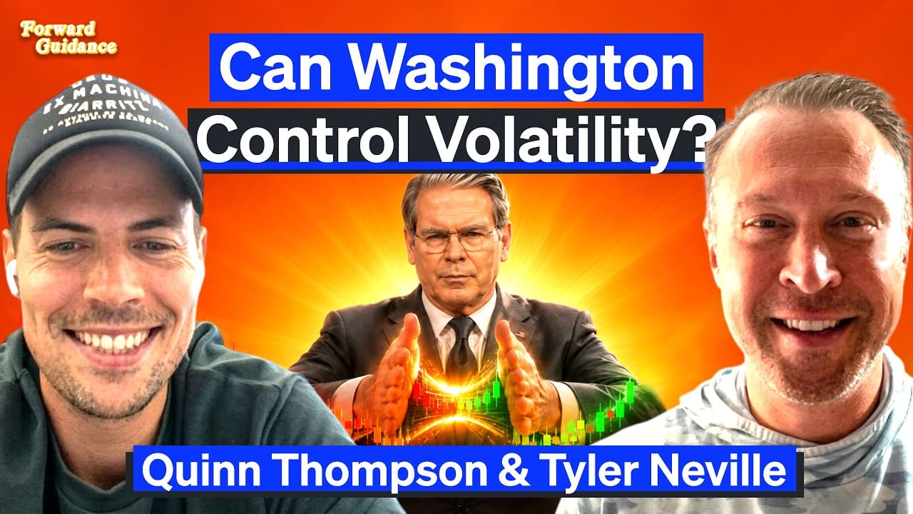 Washington Is Suppressing Volatility To Keep The AI Boom Alive