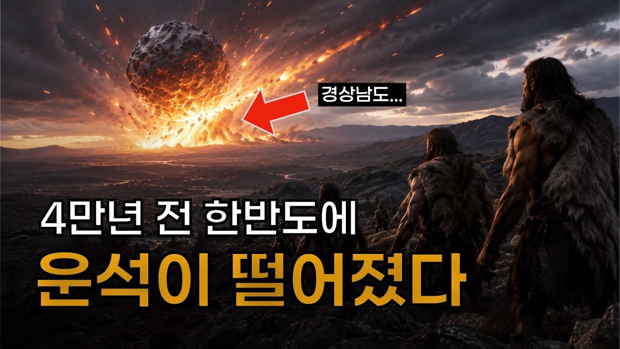 4만 년 전 운석이 떨어진 날, 우리의 조상들은 어떻게 되었을까?