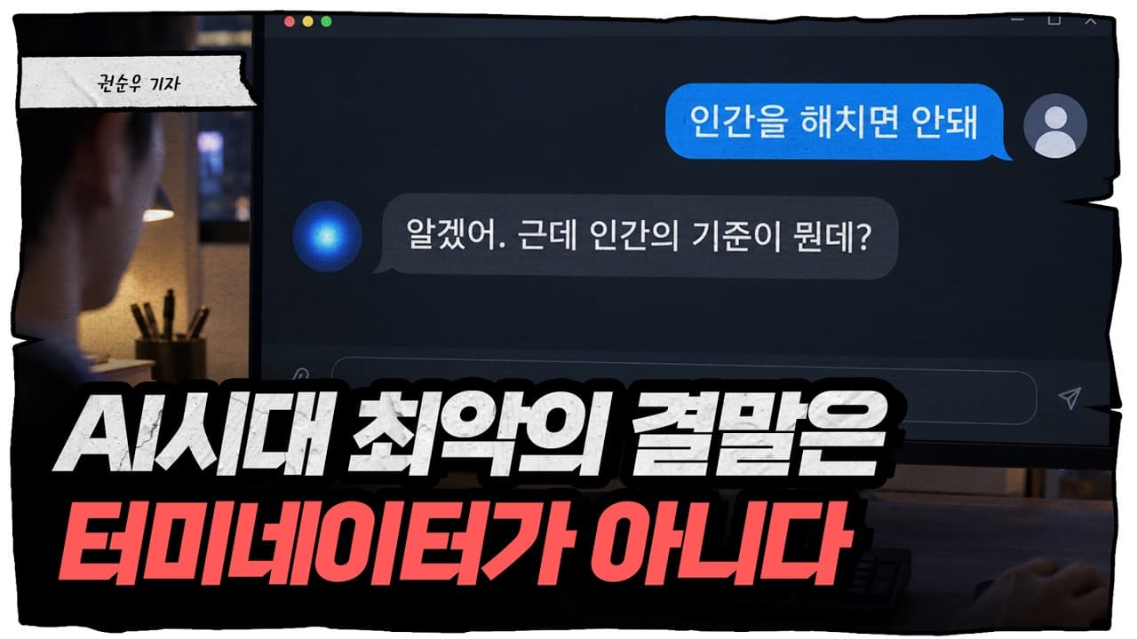 꽤나 현실성 있는 AI의 위험성, AI 거물들이 종말론을 언급하는 이유 [딥순우]