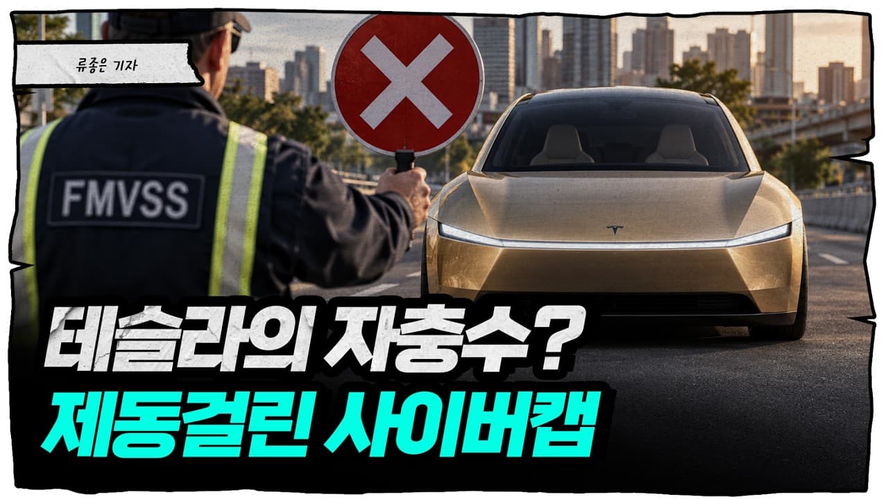 핸들도 페달도 없는 야심작 사이버캡, 출시하자마자 제동 걸린 이유 [류빌리티]