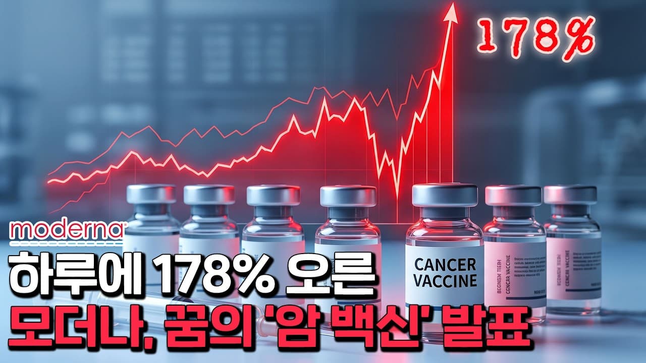 모더나는 ''암 치료''의 길을 열 것인가