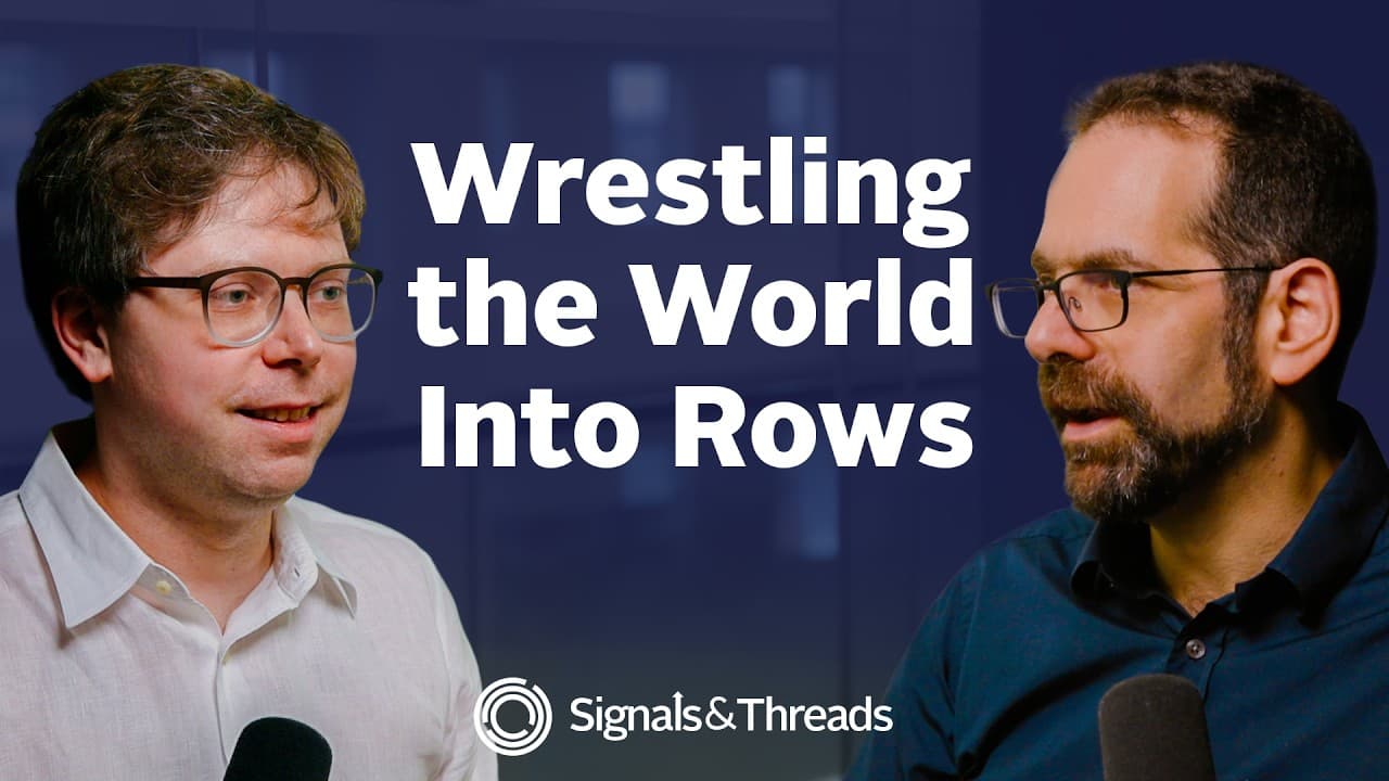 Wrestling the World Into Rows with Eric Mannes