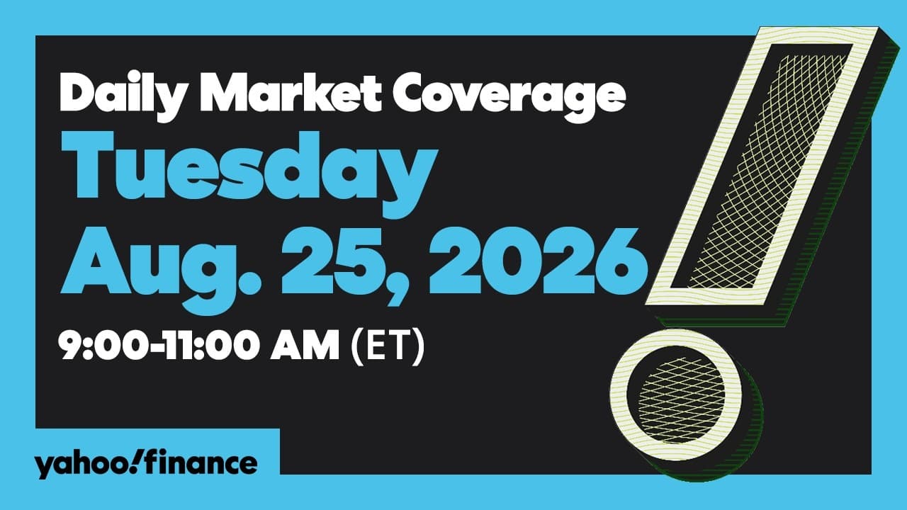 Yahoo Finance Live: Stock futures climb ahead of Nvidia earnings, Fed''s Jackson Hole summit