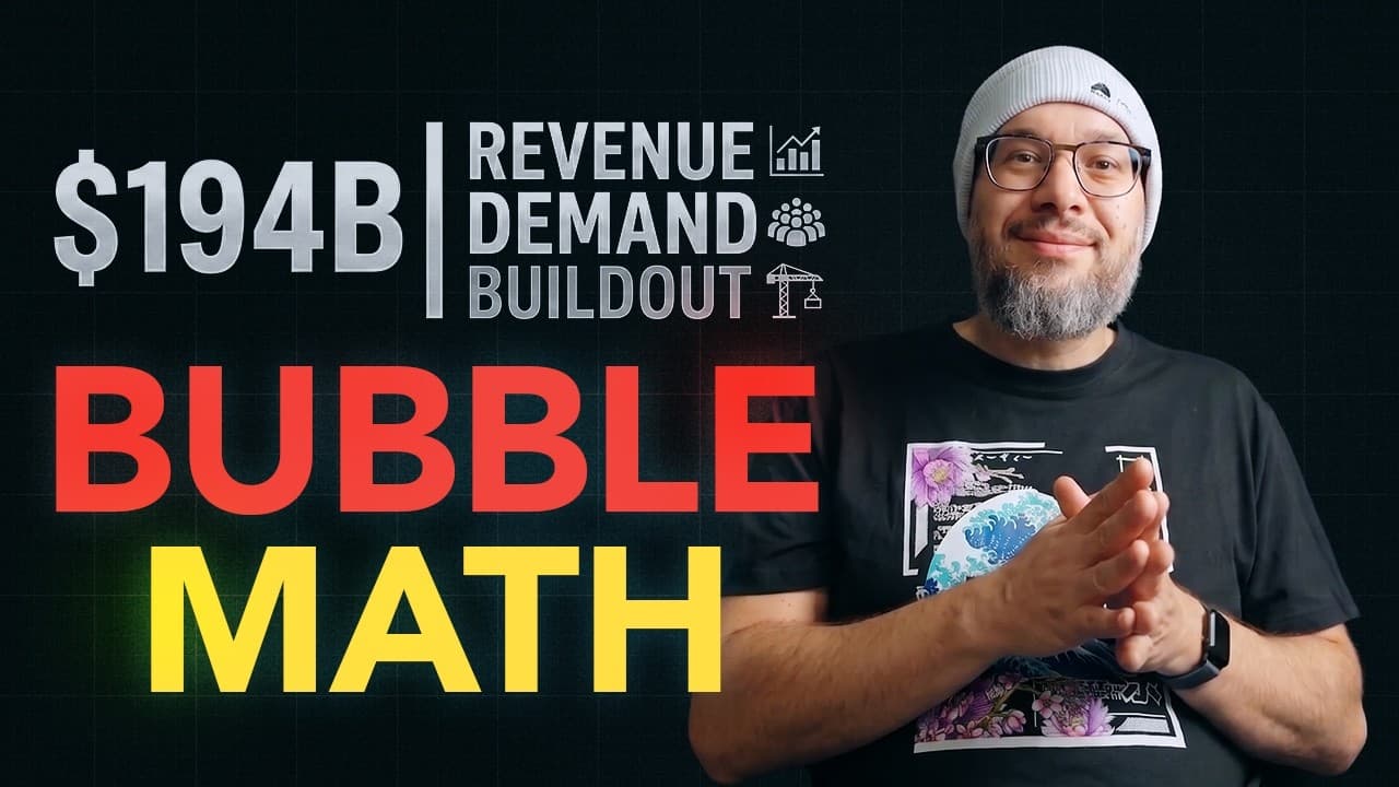 Your $20 AI Plan Costs Them Thousands. That''s Not The Bubble.