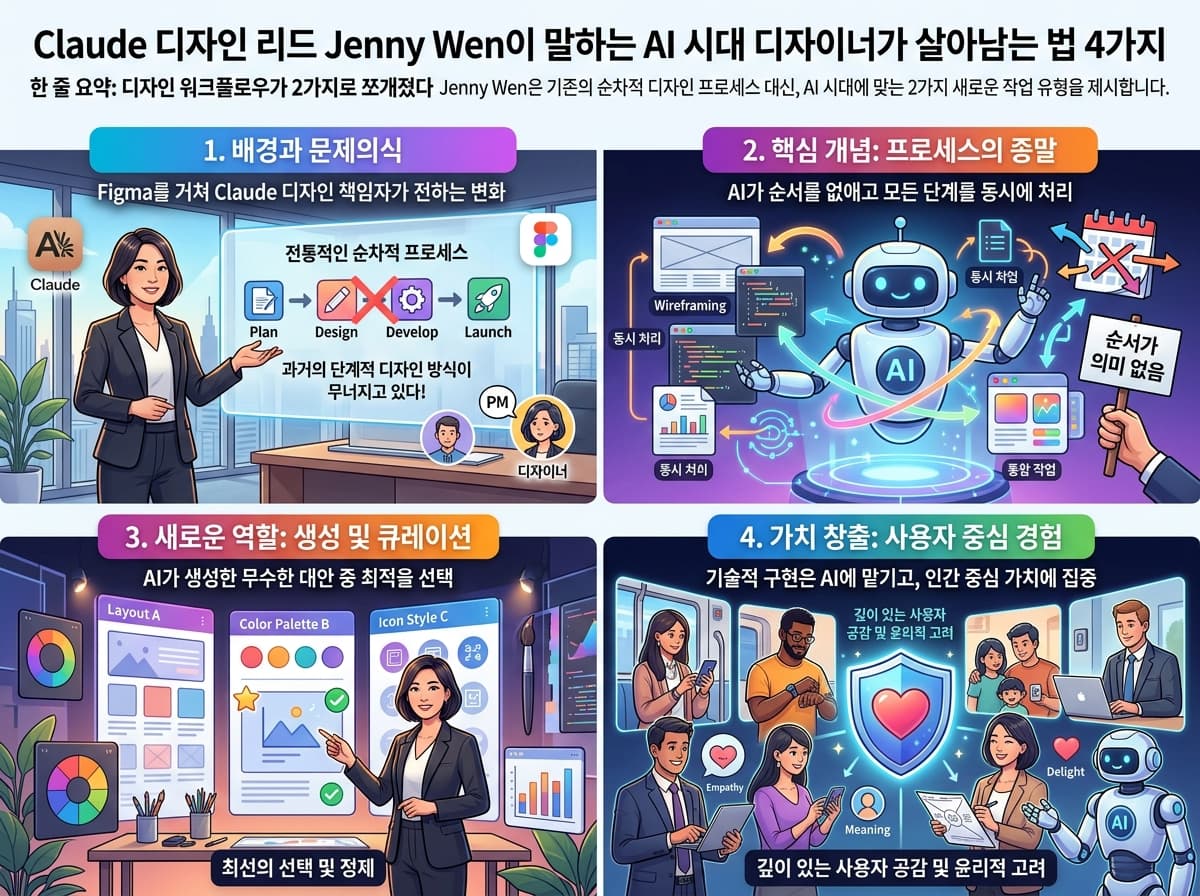 The design process is dead. Here''''s what''''s replacing it. 내용을 설명하는 본문 이미지