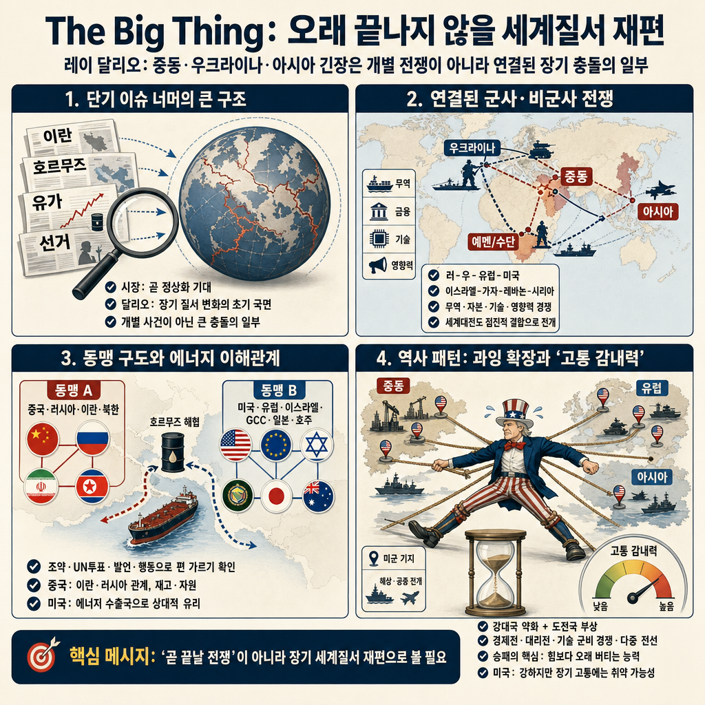 The Big Thing: We Are In A World War That Isn’t Going To End Anytime Soon 내용을 설명하는 본문 이미지