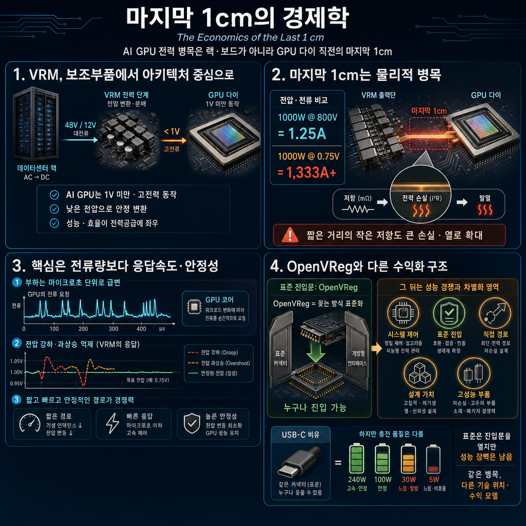 The Economics of the Last 1 cm - Five Companies Standing at the Edge of AI GPU Power 내용을 설명하는 본문 이미지