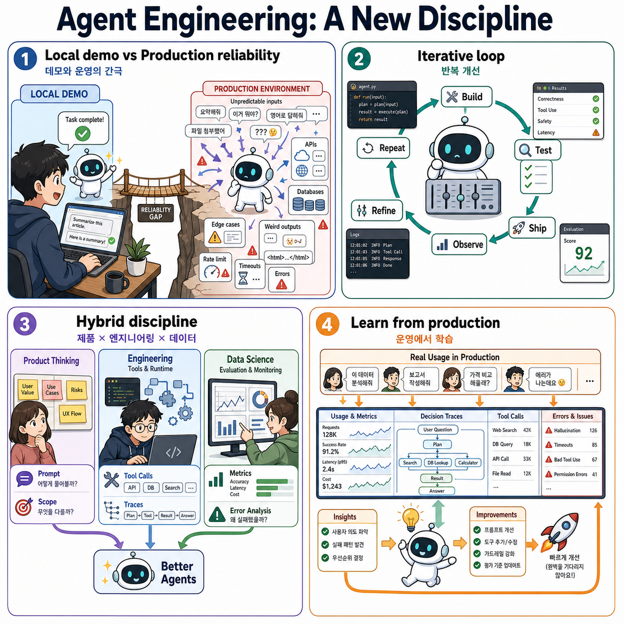 Agent Engineering: A New Discipline 내용을 설명하는 본문 이미지