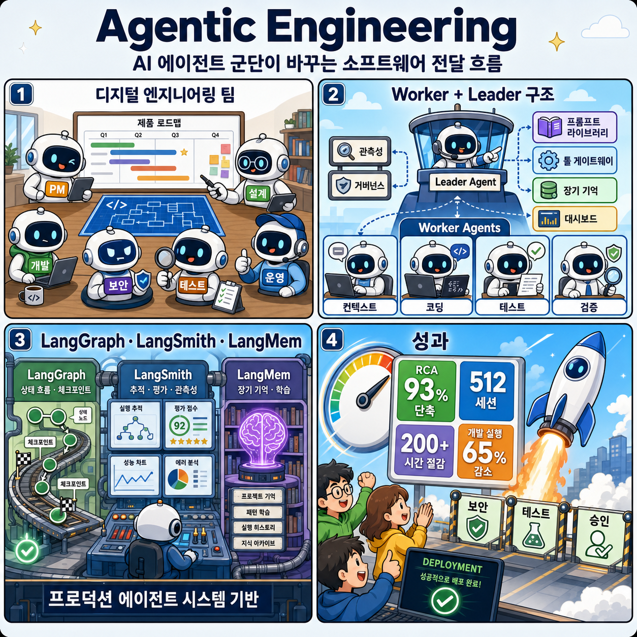 Agentic Engineering: How Swarms of AI Agents Are Redefining Software Engineering 내용을 설명하는 본문 이미지