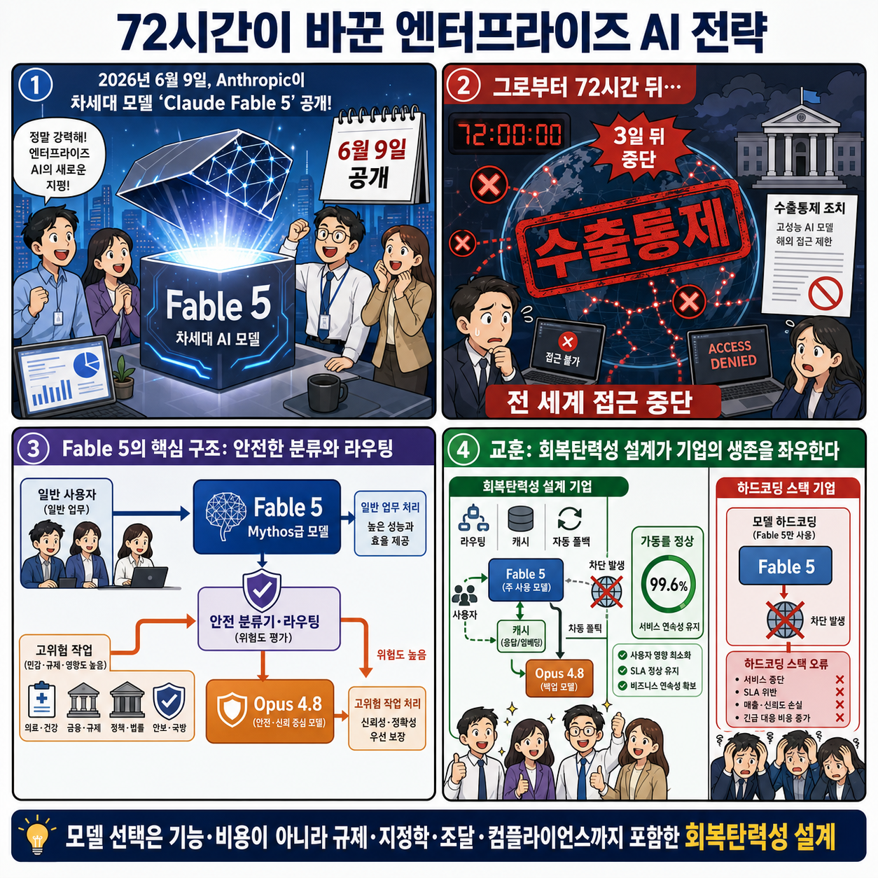 Claude Fable 5: The 72-Hour Model That Changed Enterprise AI Strategy Forever 내용을 설명하는 본문 이미지