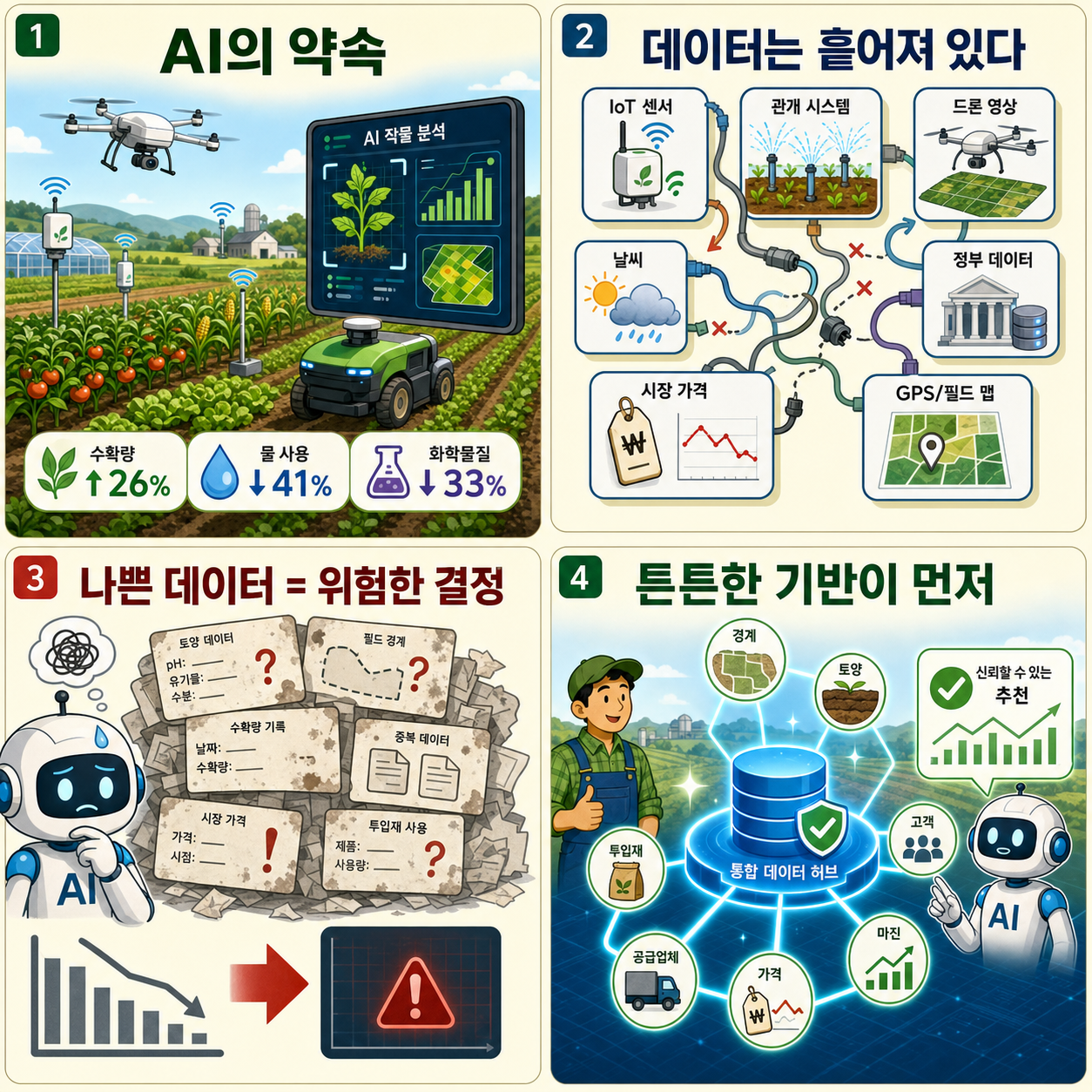 Agriculture is ready for AI, but its data isn’t 내용을 설명하는 본문 이미지
