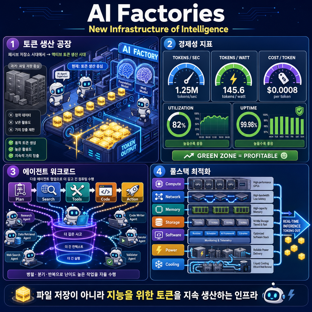 AI Factories: The New Infrastructure of Intelligence 내용을 설명하는 본문 이미지