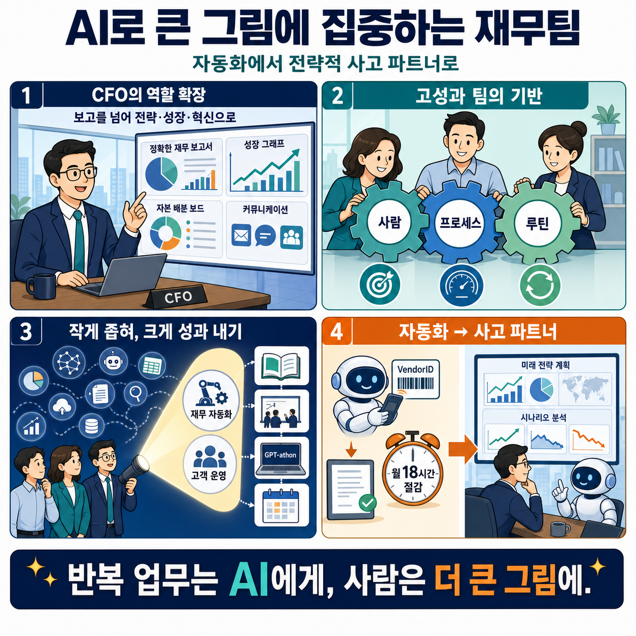 Using AI to focus on the big picture 내용을 설명하는 본문 이미지