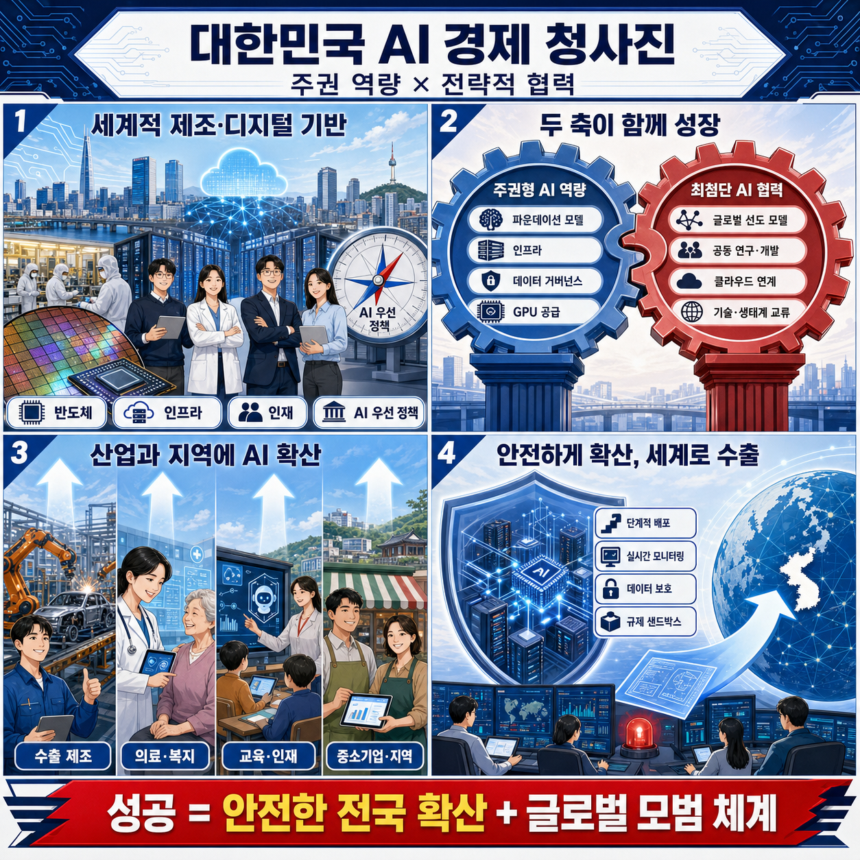 AI in South Korea—OpenAI’s Economic Blueprint 내용을 설명하는 본문 이미지