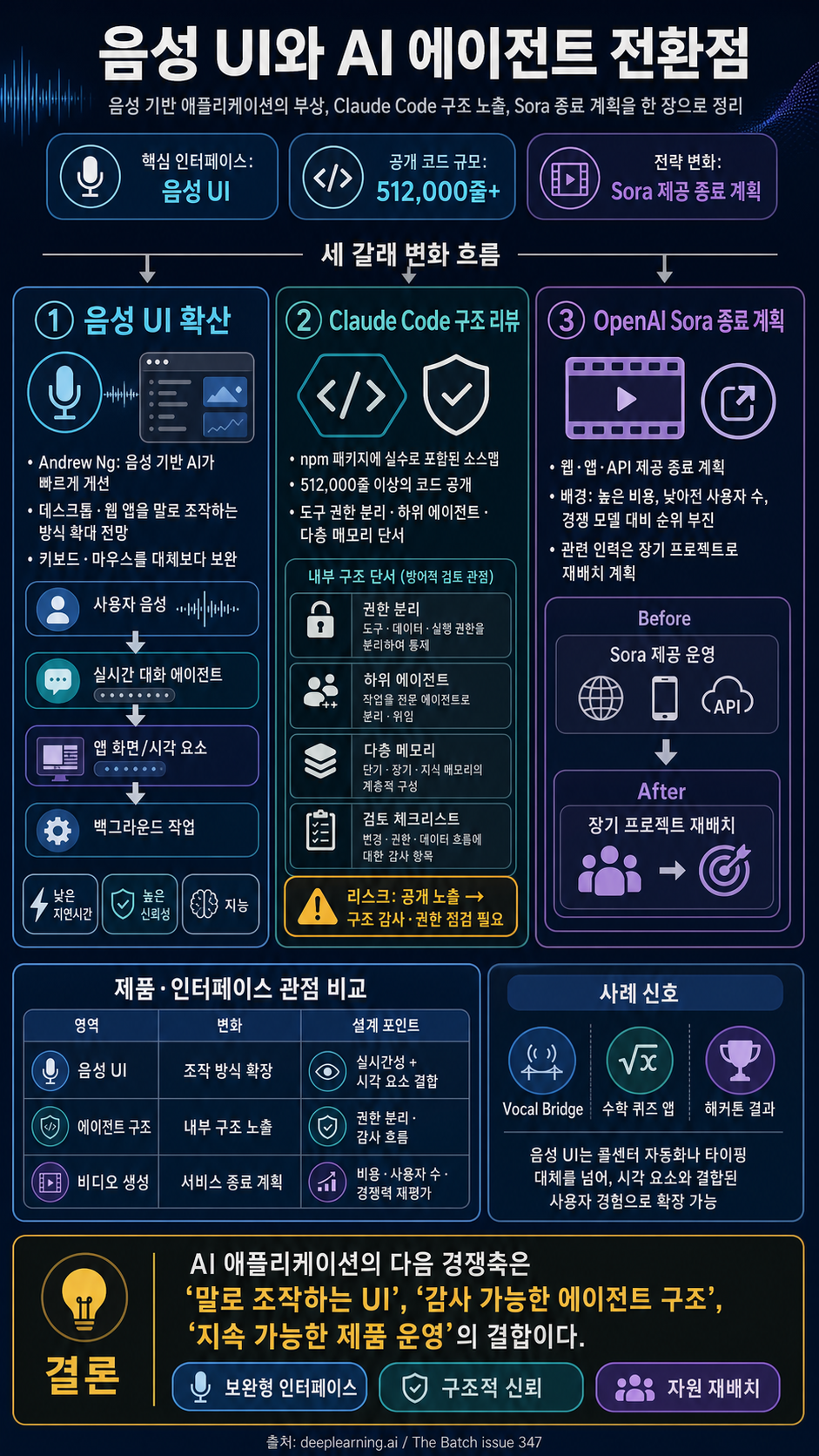 Claude Code’s Source Leaks, OpenAI Exits Video Generation, Gemini Adds Music Generation, and more... 내용을 설명하는 본문 이미지