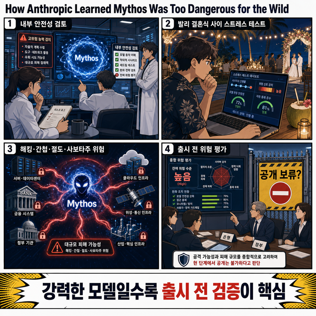 How Anthropic Learned Mythos Was Too Dangerous for the Wild 내용을 설명하는 본문 이미지