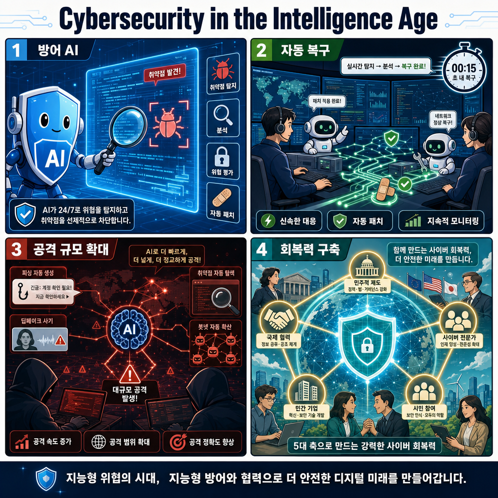 Cybersecurity in the Intelligence Age 내용을 설명하는 본문 이미지