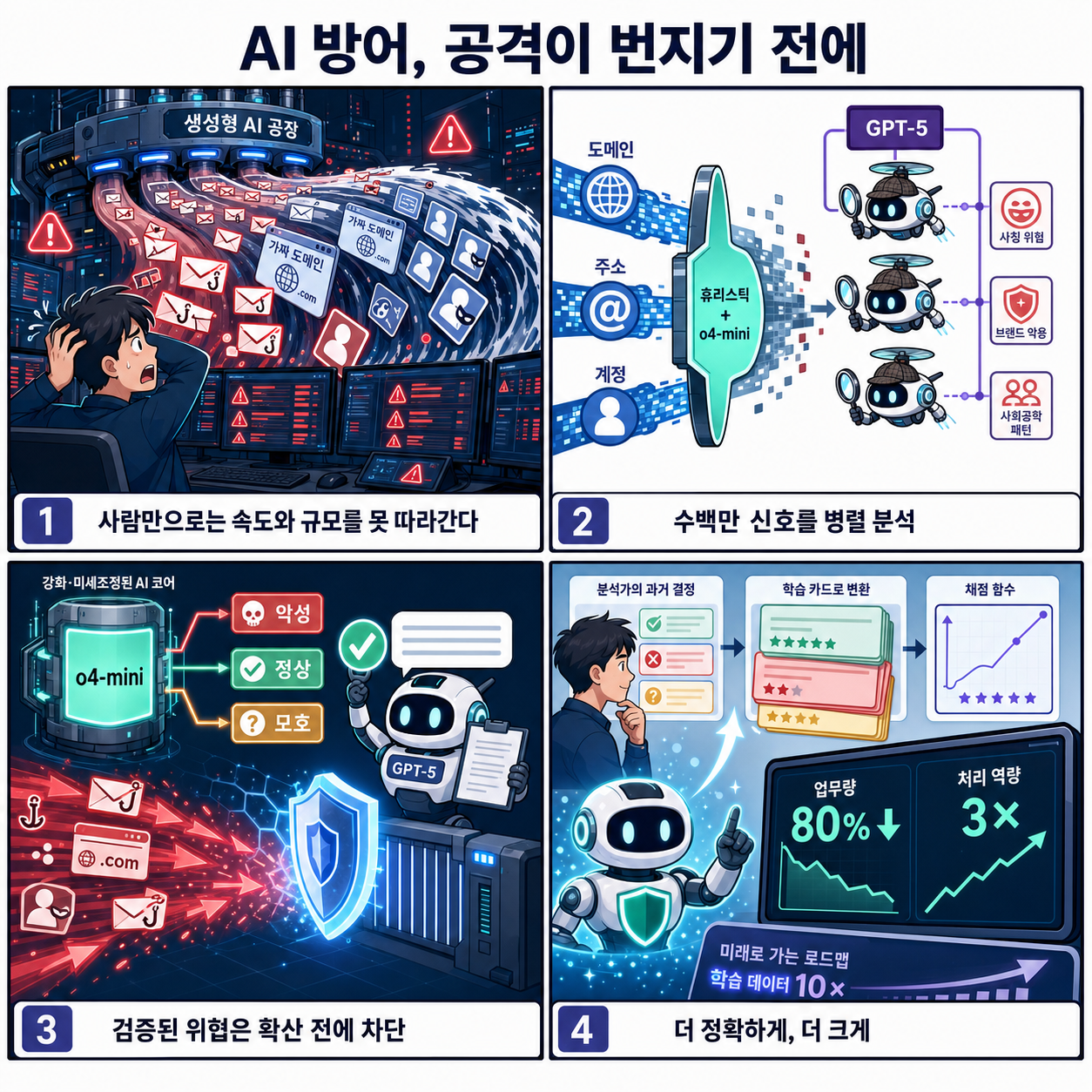 Doppel’s AI defense system stops attacks before they spread 내용을 설명하는 본문 이미지