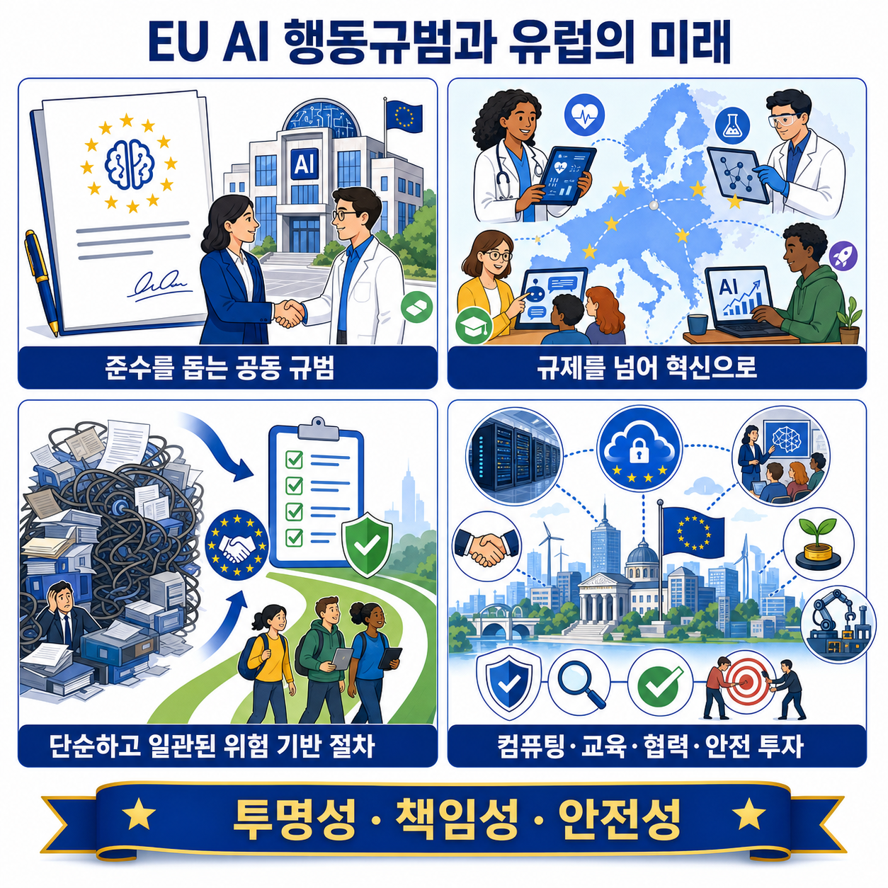 The EU Code of Practice and future of AI in Europe 내용을 설명하는 본문 이미지